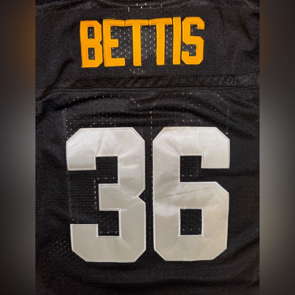 Mitchell & Ness Jerome Bettis Steelers 1996 Legacy NFL Jersey Sz XL Bicentennial - Picture 6 of 9